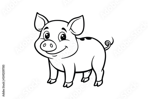 cartoon pig cartoon