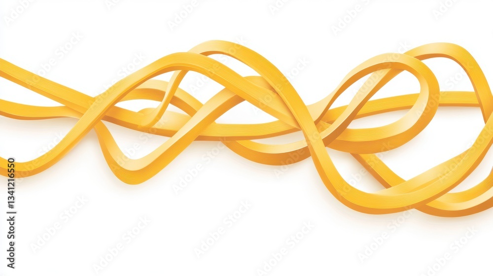 Abstract Gold Lines: A Modern Graphic Design