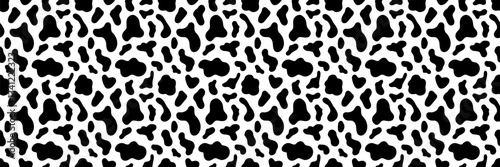 Vector cow seamless pattern. Illustration for milk farm production, covers, print for clothes, posters, cards, banners etc.