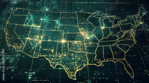 A state map with all military installations and their impact on regional economies and investment zones (2)