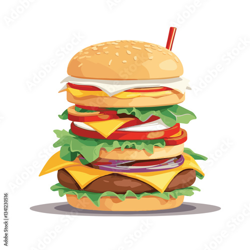cheese, food, fries, restaurant, sauce, cheeseburger, fasrfood, patty, grilled, hamburger, healthy, hungry, isolated, junk, ketchup, meat, salad, potato, red, gourmet, sandwich, sesame, snack, table, 