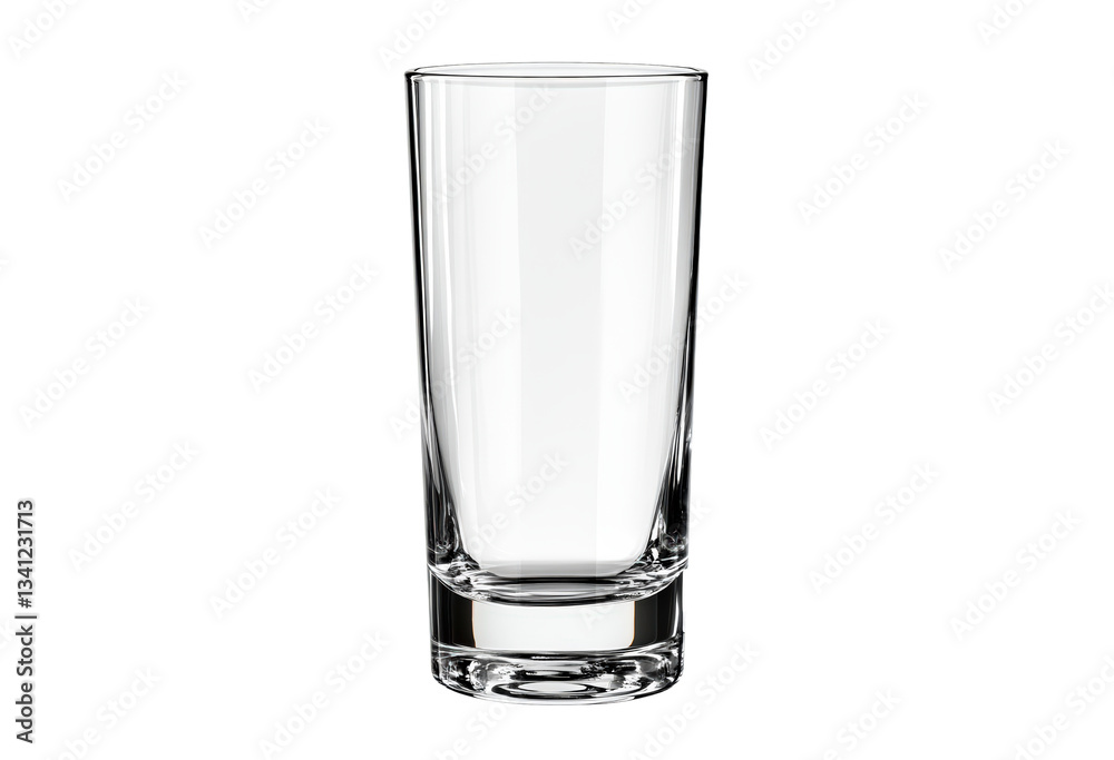 Clear drinking glass isolated on transparent background Clear drinking glass isolated on transparent background