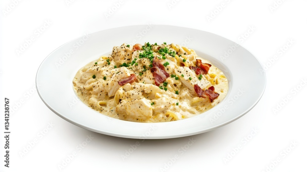 Creamy Chicken Bacon Pasta Dish - A Culinary Delight Creamy Chicken Bacon Pasta Dish - A Culinary Delight