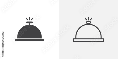 Bell concierge icons design. vector icons for ui designs