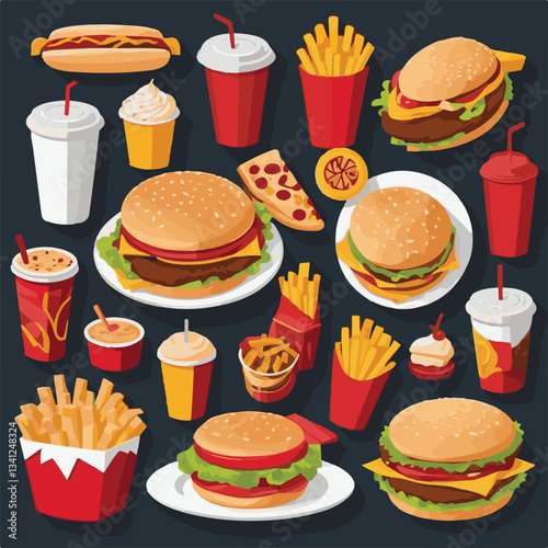 cheese, food, fries, restaurant, sauce, cheeseburger, fasrfood, patty, grilled, hamburger, healthy, hungry, isolated, junk, ketchup, meat, salad, potato, red, gourmet, sandwich, sesame, snack, table, 