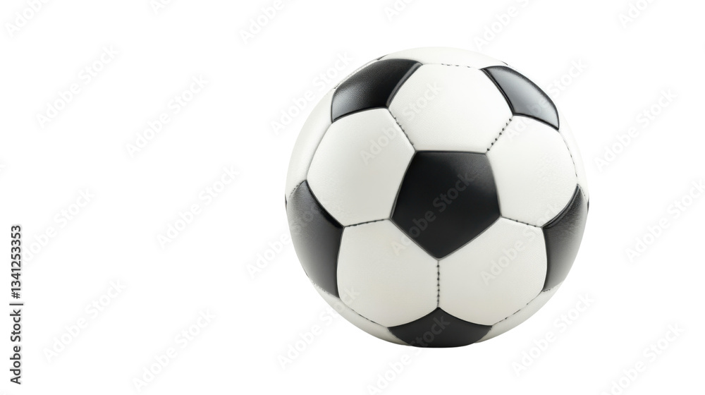 Naklejka premium soccer ball isolated on white background 