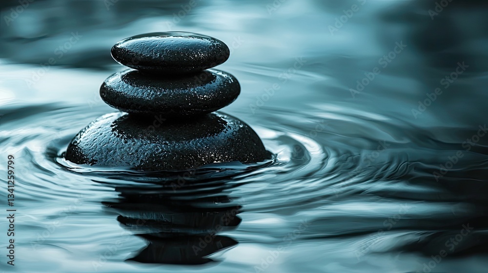 the essence of serenity using deep black tones. the essence of serenity using deep black tones.