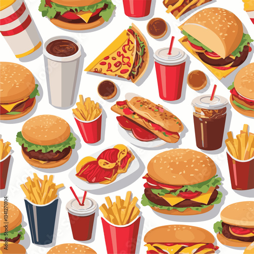 fastfood, fast, snack, food, meal, background, delicious, dinner, lunch, fat, american, unhealthy, burger, menu, restaurant, junk, isolated, meat, tasty, cheeseburger, set, hamburger, sandwich, cuisin