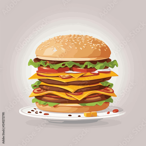 fastfood, fast, snack, food, meal, background, delicious, dinner, lunch, fat, american, unhealthy, burger, menu, restaurant, junk, isolated, meat, tasty, cheeseburger, set, hamburger, sandwich, cuisin