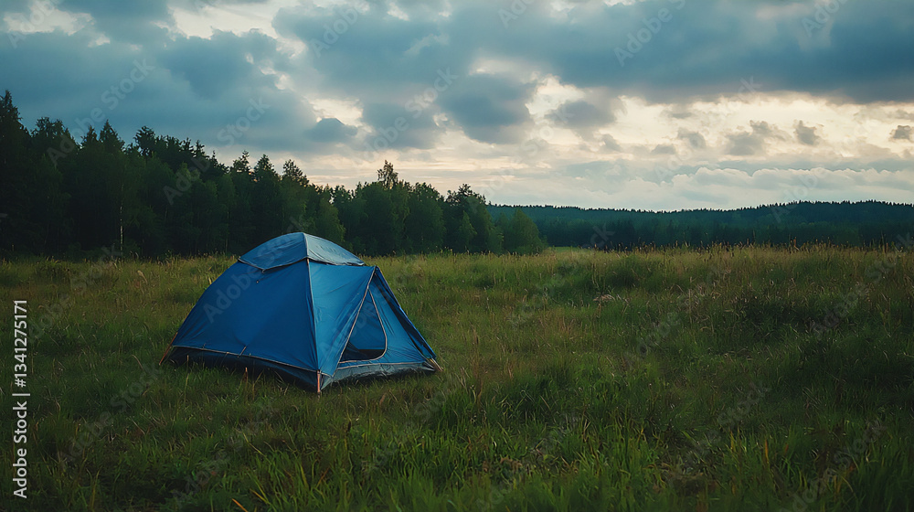 tent on grassy field tent on grassy field