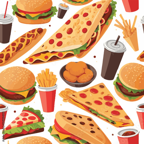 fastfood, fast, snack, meal, food, delicious, background, dinner, lunch, american, fat, burger, unhealthy, isolated, junk, menu, restaurant, meat, set, hamburger, cheeseburger, tasty, chicken, eat, cu
