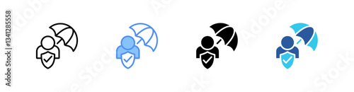 Safety Assurance Multistyle Icon Sheet