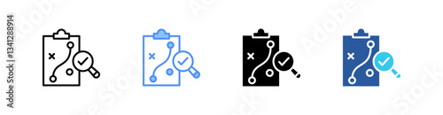 Strategy Multistyle Icon Sheet