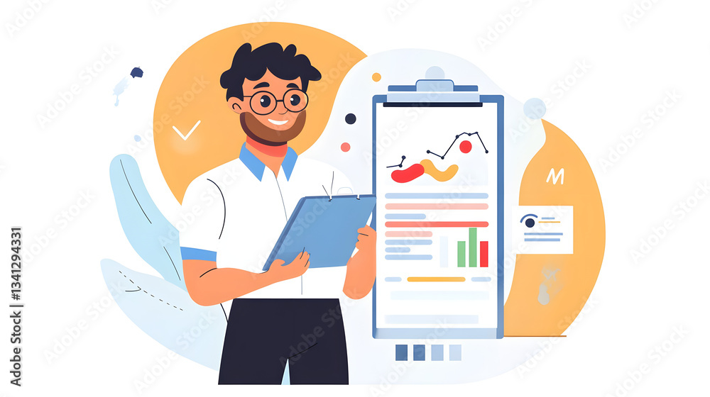 Obraz premium Professional Business Sales Growth Analysis and Commerce Analytics for Profit Maximization