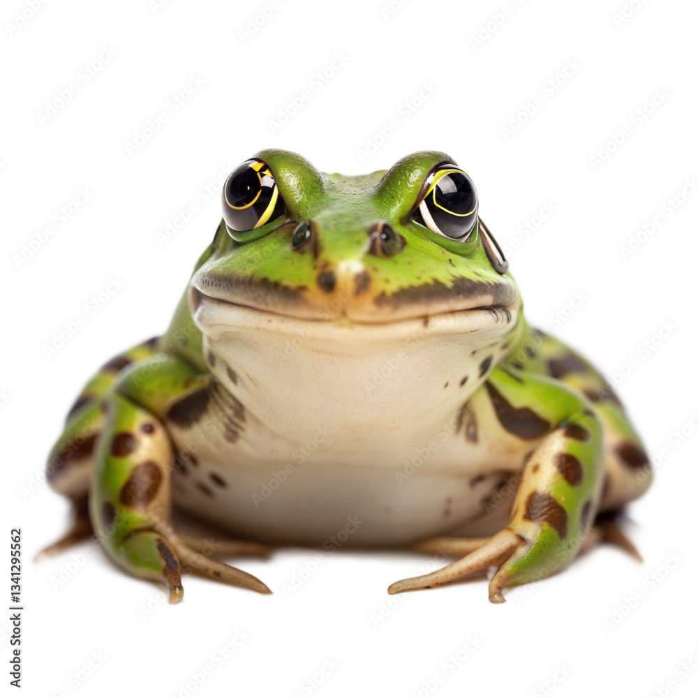 Fototapeta premium Edible Frog AI Generated Image