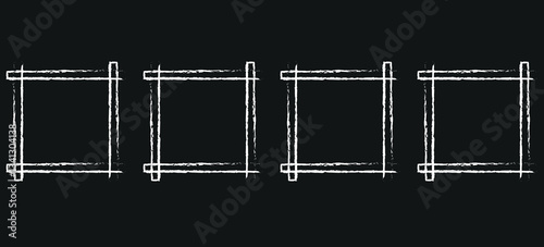  Picture Frame isolated on white background