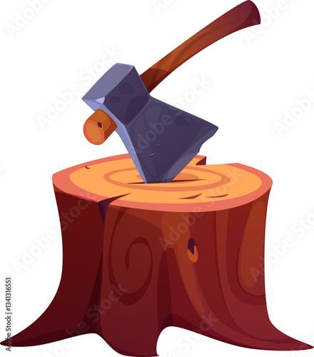 Axe and Stump