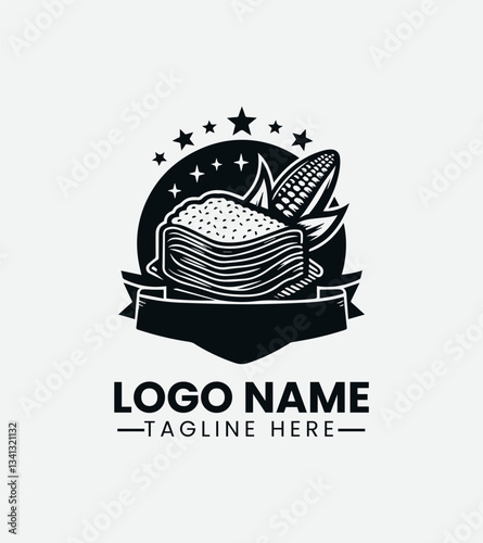 Corned Beef Logo illustrasi