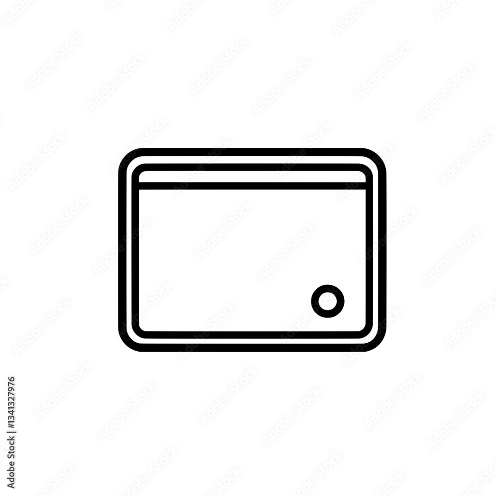 Simple black and white vector illustration of a tablet with a blank screen, symbolizing modern technology, digital content, and mobile computing. Simple black and white vector illustration of a tablet with a blank screen, symbolizing modern technology, digital content, and mobile computing.