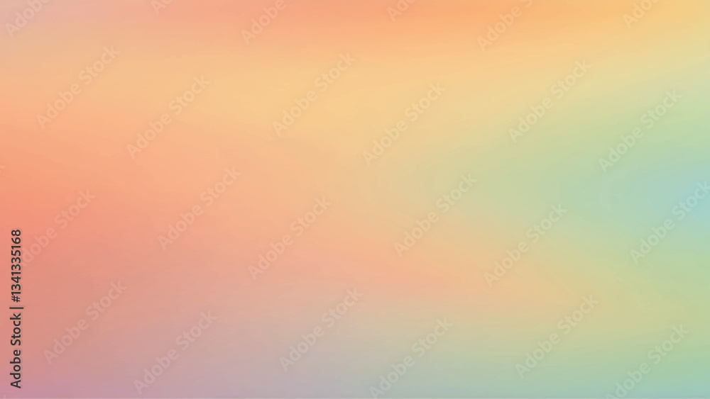 Obraz premium Abstract soft cloud background in pastel color gradient.
