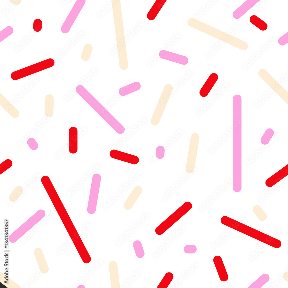 festive holiday pattern with colorful сonfetti festive holiday pattern with colorful сonfetti