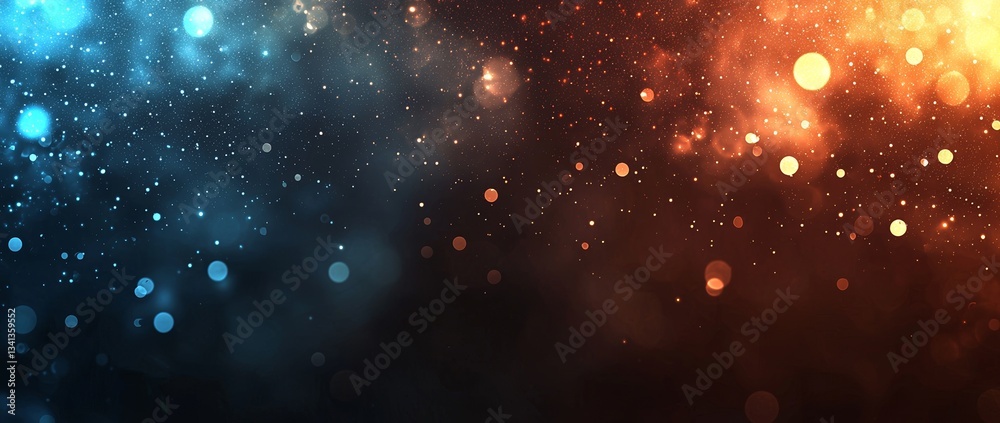 Obraz premium Colorful lines set against an abstract background symbolize the idea of communication technology