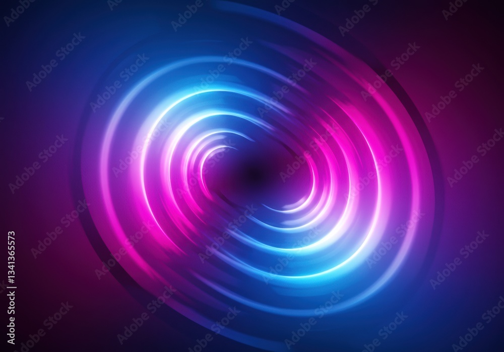 A swirling vortex of neon light in pink and blue hues against a dark background. The image evokes a sense of energy and dynamism. A swirling vortex of neon light in pink and blue hues against a dark background. The image evokes a sense of energy and dynamism.