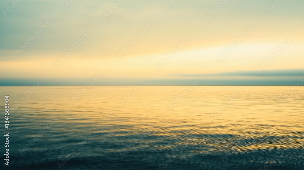 Fototapeta premium an image that evokes calmness with smooth yellow transitions.