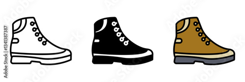 Hiking Boots are durable shoes designed for trekking rough terrains, ensuring comfort and foot protection.
