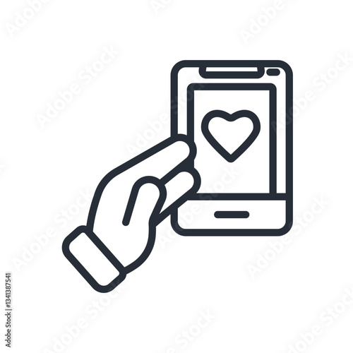 favorite icon collection .design style with background