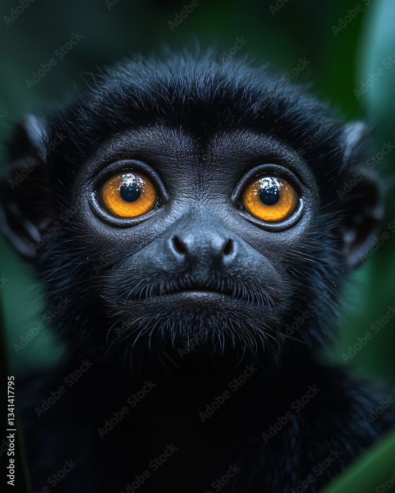 Obraz premium spider monkey like black panther