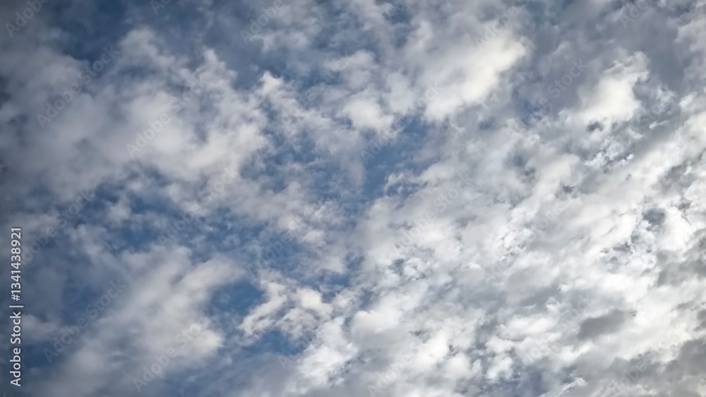 Naklejka premium Sky and clouds for background