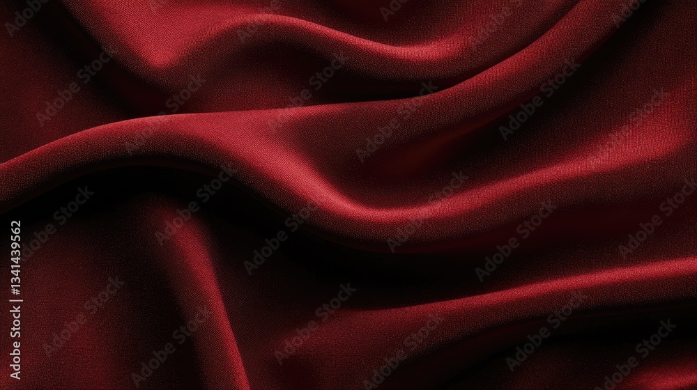 Obraz premium A burgundy red background with a luxurious velvet texture and deep shadows