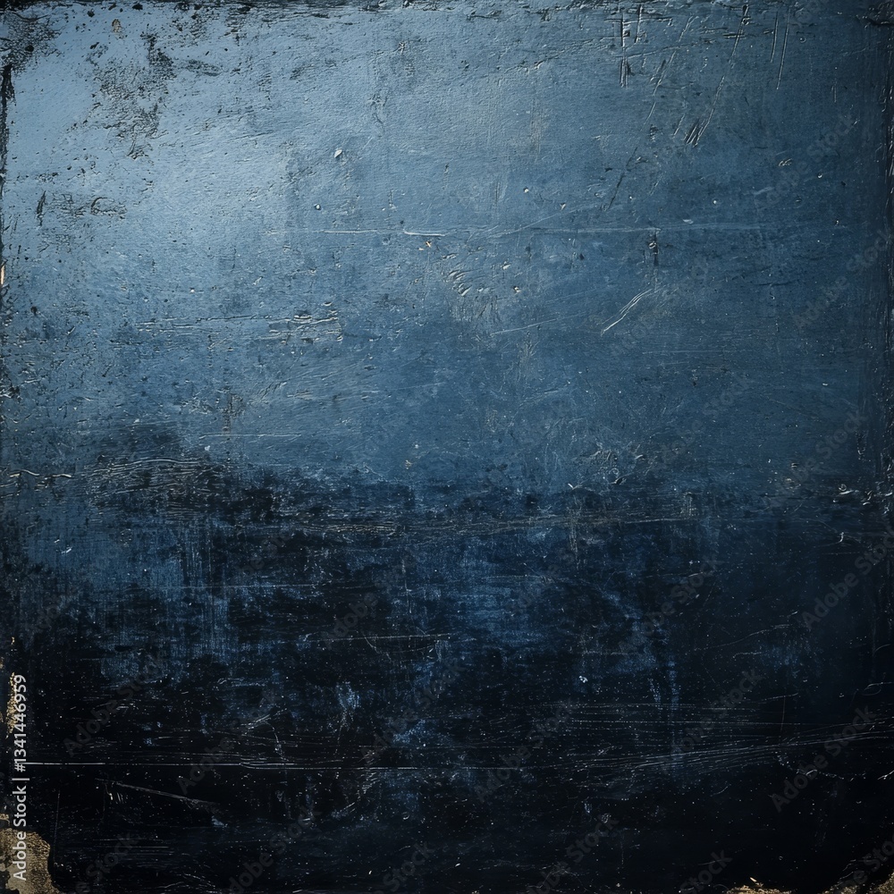 Obraz premium Aged blue wooden surface texture