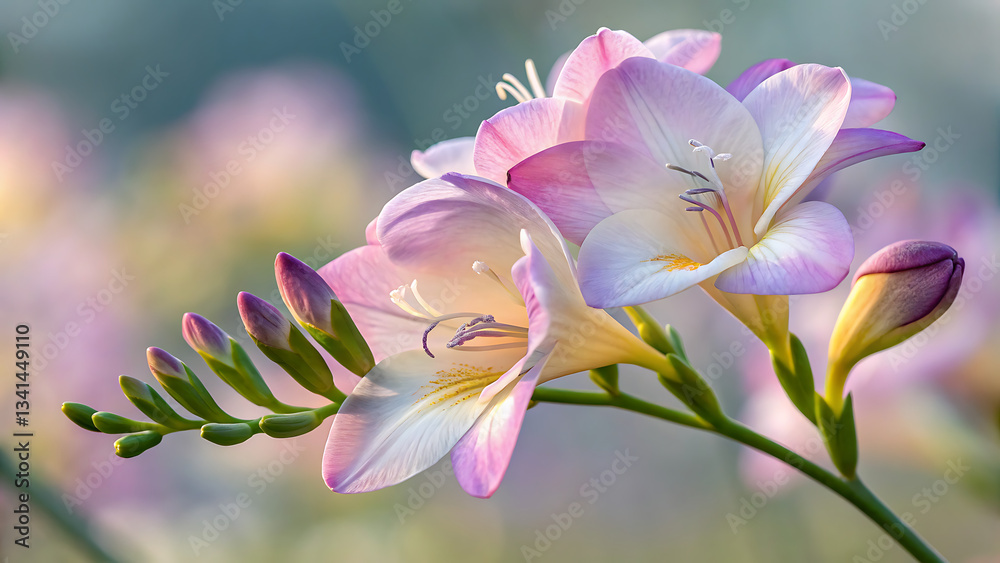 Fototapeta premium freesia flower