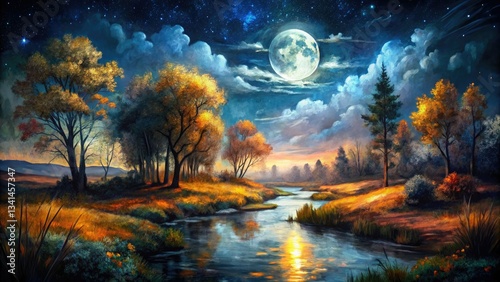 Freehand night photography sketches:  dry brush ink illustrations capture the dark art & nocturne mood.