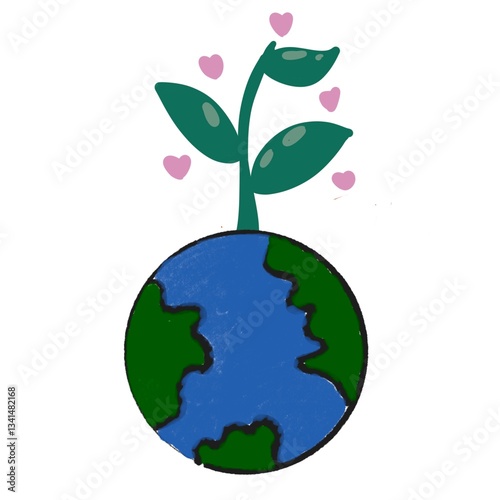 green planet earth