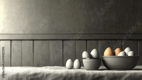 Easter decor, minimalist ae...