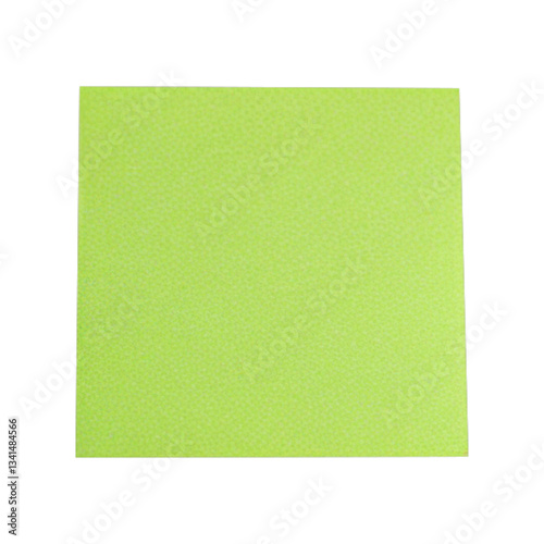green sticky note transparent background png