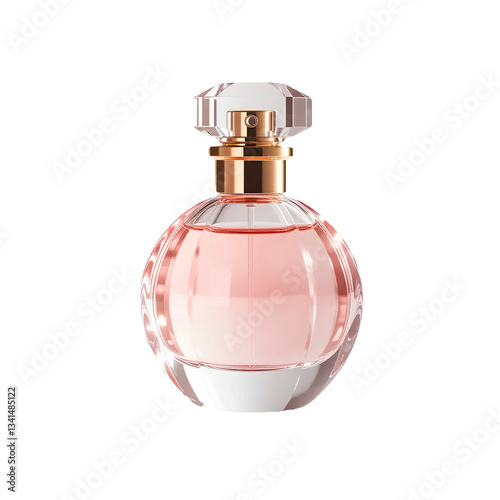 perfume bottle isolated on white background