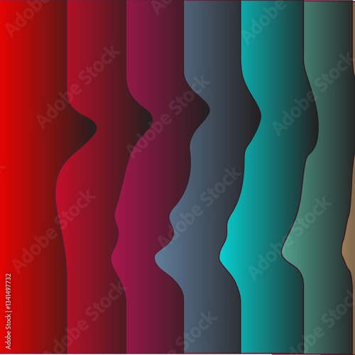 Seamless geometric pattern fabric wallpaper background design texture