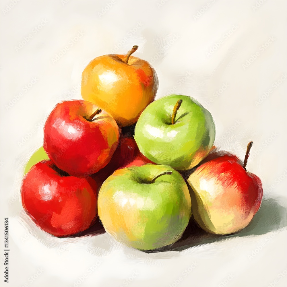Sketch of apples Sketch of apples