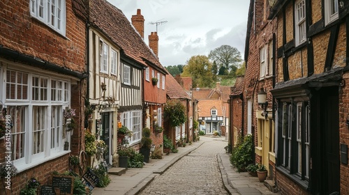 A quaint village with charming architecture