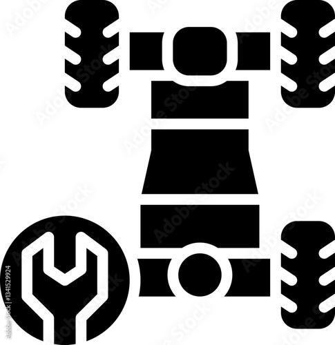 Chassis repair icon