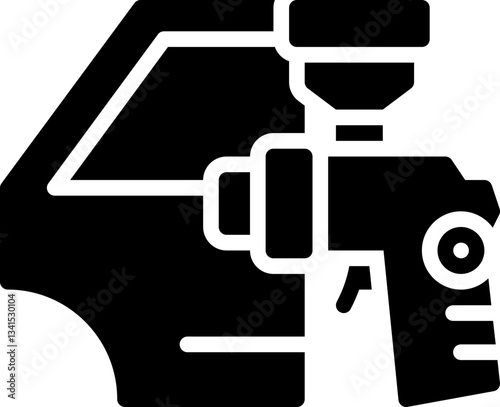 Car repaint icon