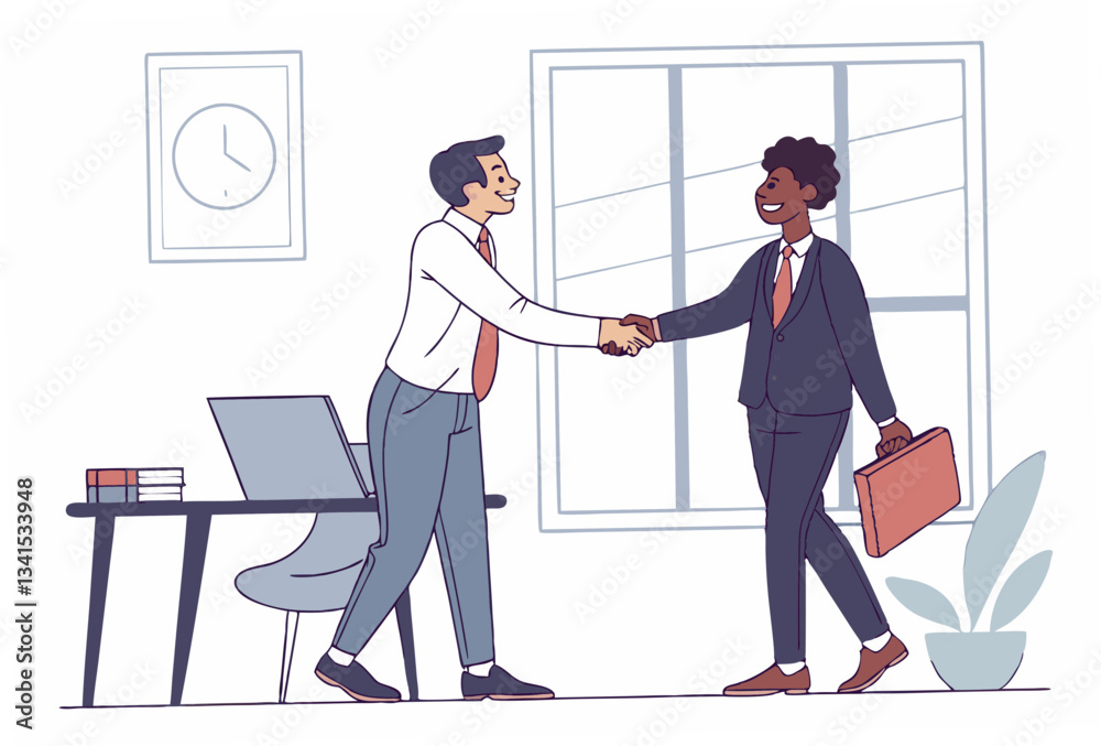 Obraz premium business people meeting