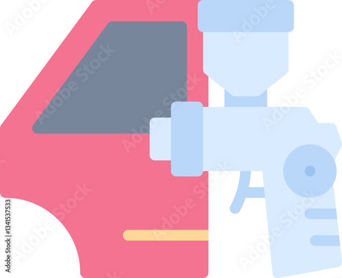 Car repaint icon
