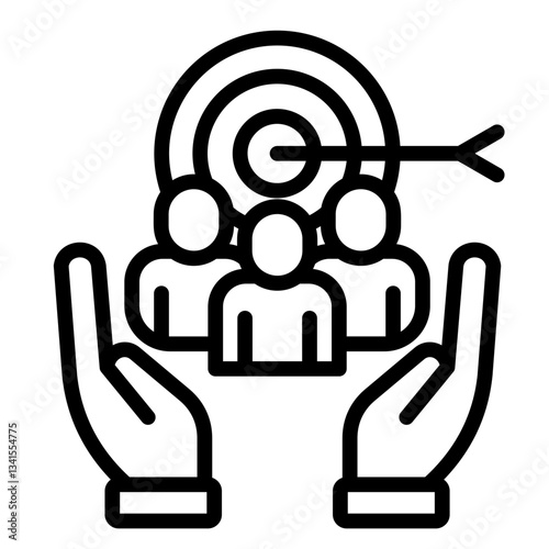 Purpose Driven Culture  Icon Element For Design	