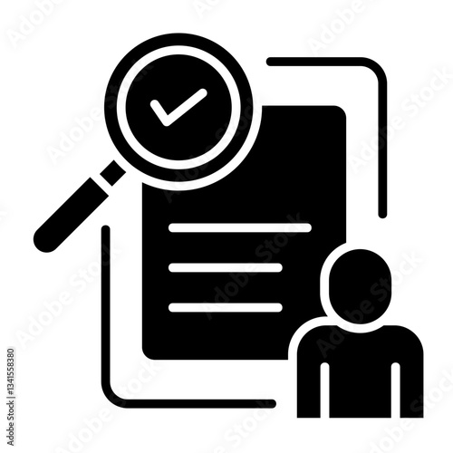 Accountability  Icon Element For Design	