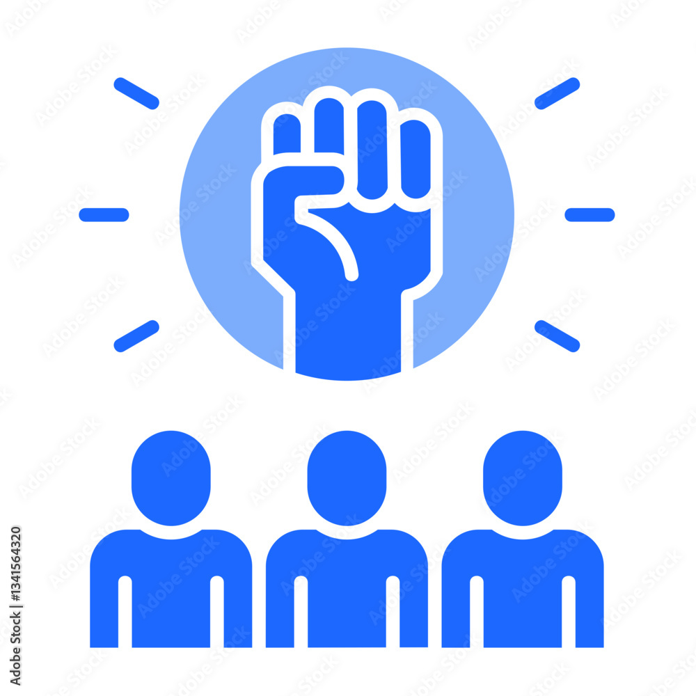 Fototapeta premium Empowerment Icon Element For Design 